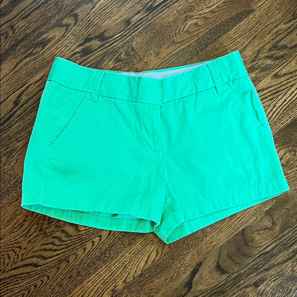 J. Crew Vibrant Green Women's Bermudas